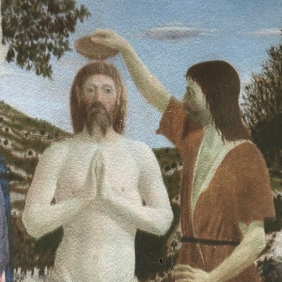 New Sealed Jigsaw Puzzle The Baptism of Christ by Francesca 1000pc Christmas - Picture 7 of 10